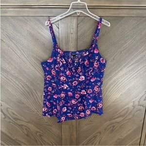 Torrid Peplum Eyelet Cami Size 3X